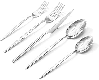 20-Piece Stainless Steel Flatware Set for 4